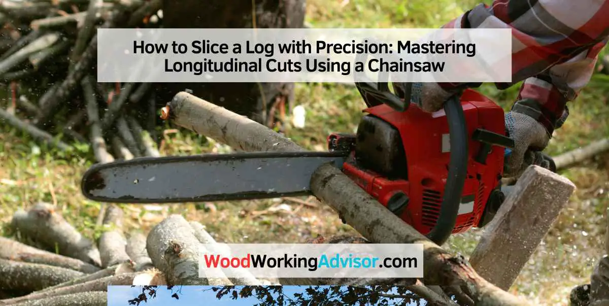How to Slice a Log with Precision: Mastering Longitudinal Cuts Using a Chainsaw