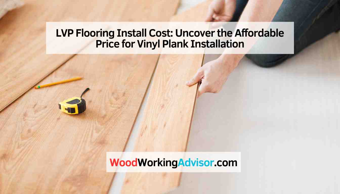 LVP Flooring Install Cost