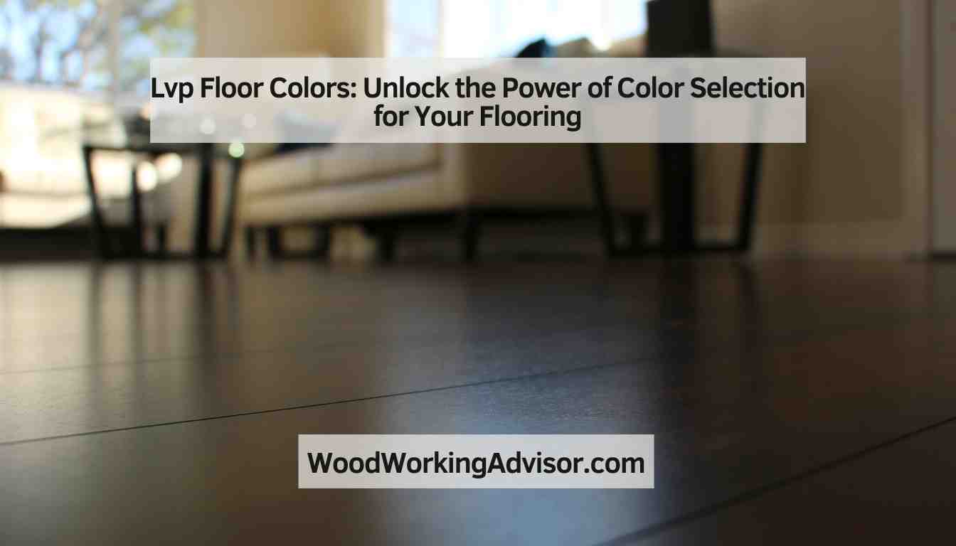 Lvp Floor Colors