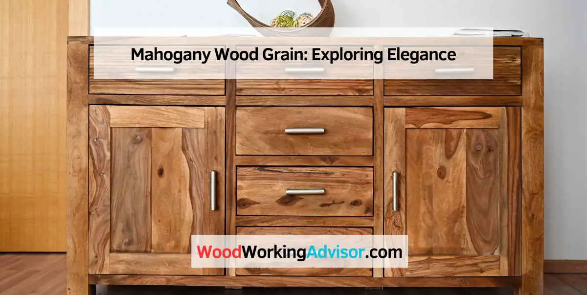 Mahogany Wood Grain