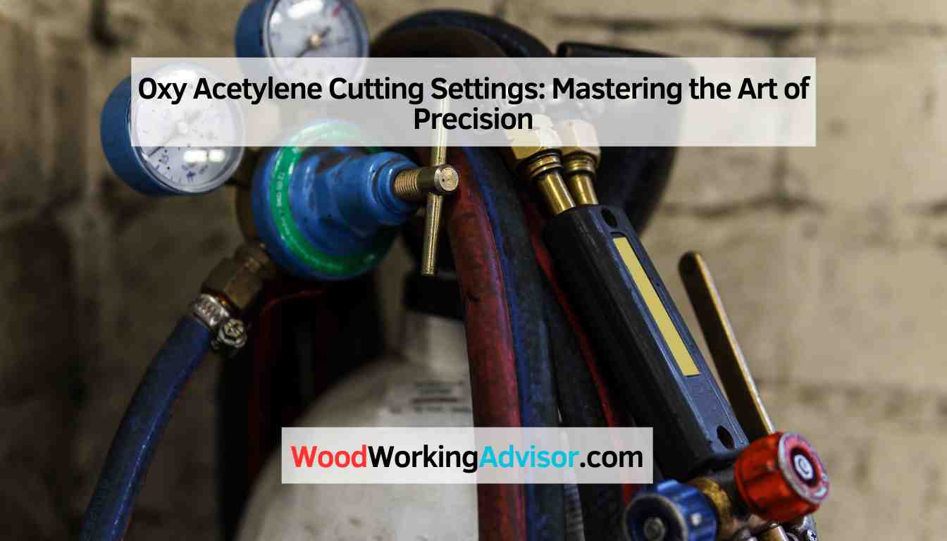 Oxy Acetylene Cutting Settings