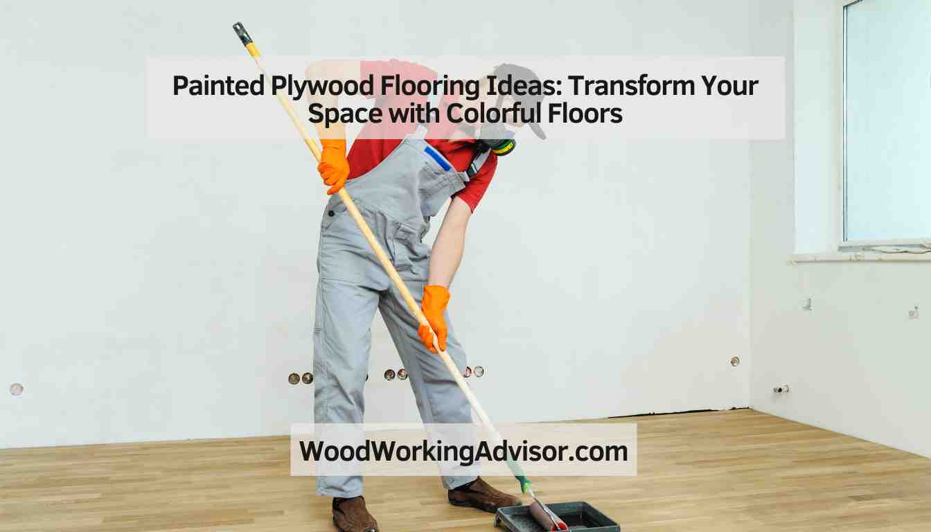 Painted Plywood Flooring Ideas