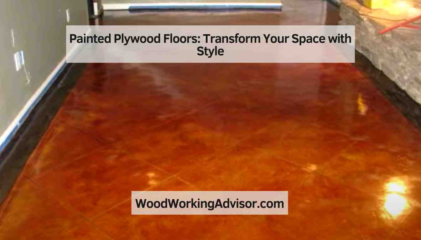 Painted Plywood Floors