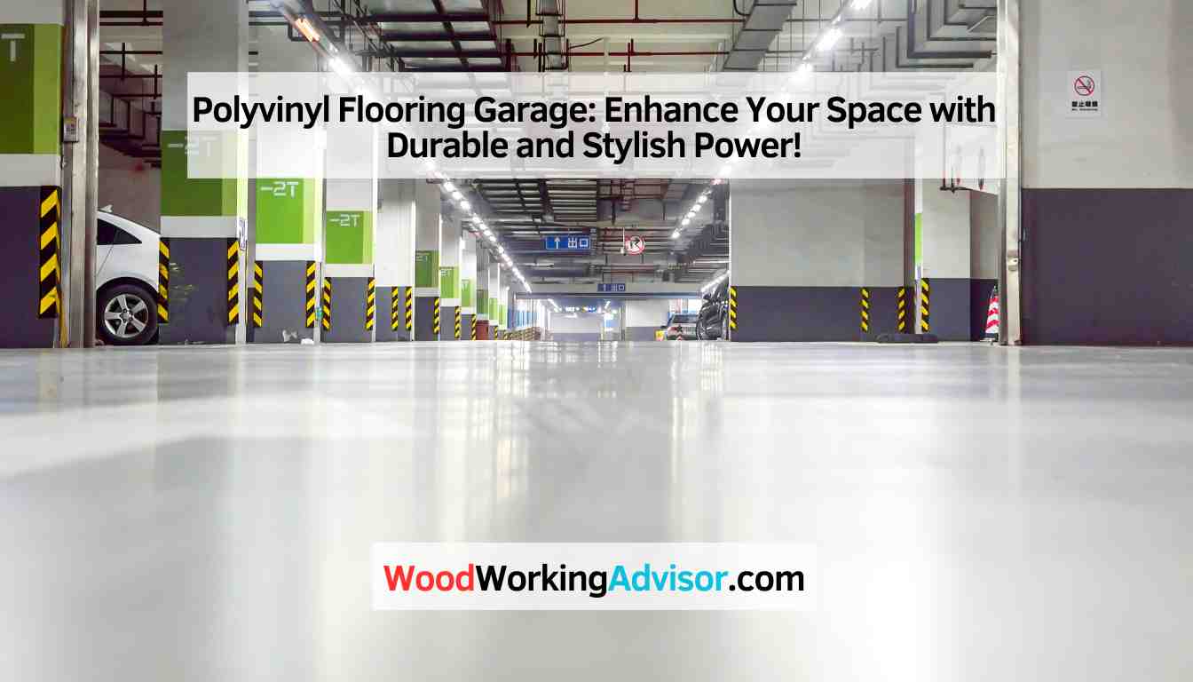 Polyvinyl Flooring Garage