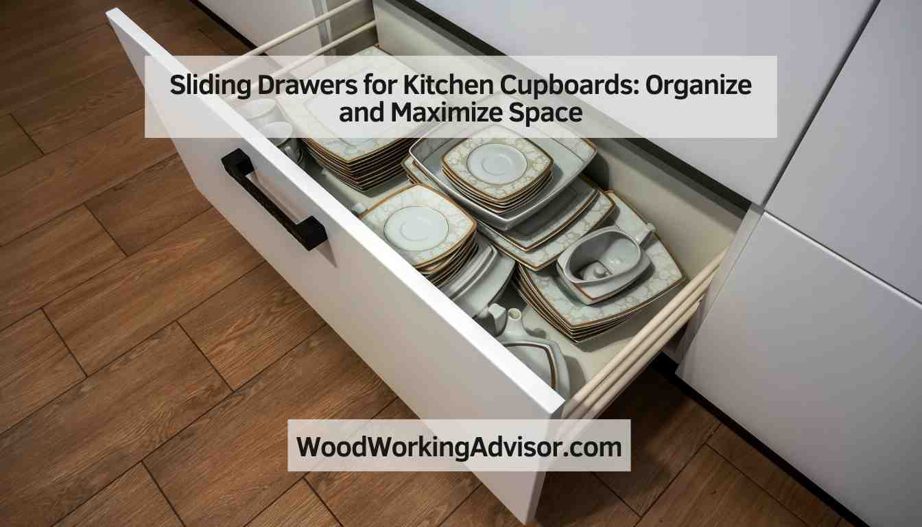 Sliding Drawers for Kitchen Cupboards