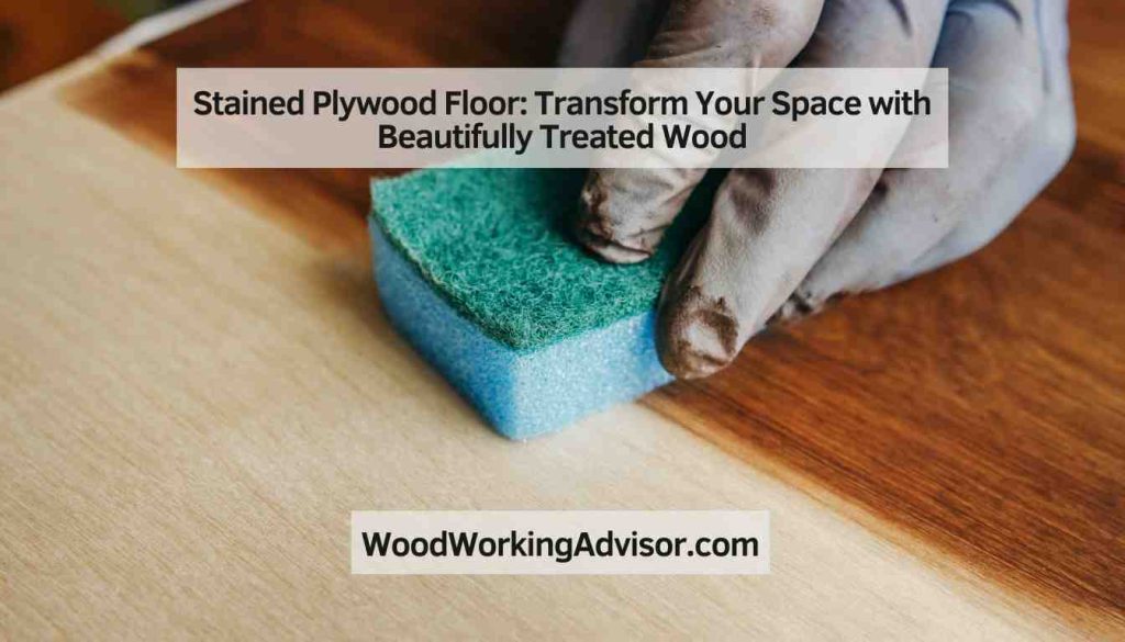Stained Plywood Floor Transform Your Space with Beautifully Treated Wood Woodworking Advisor