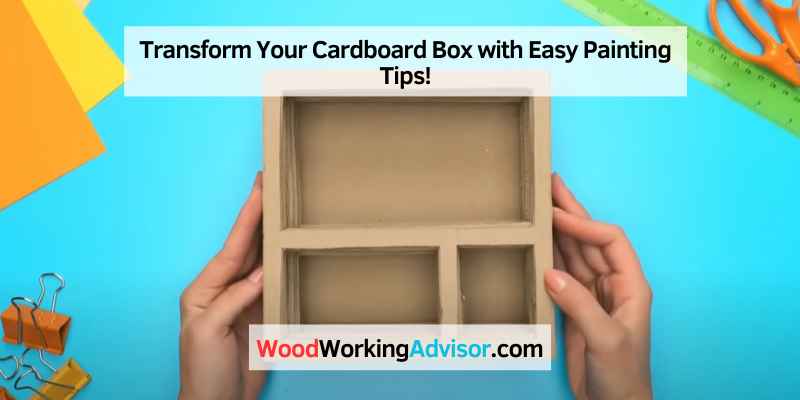 Transform Your Cardboard Box with Easy Painting Tips!