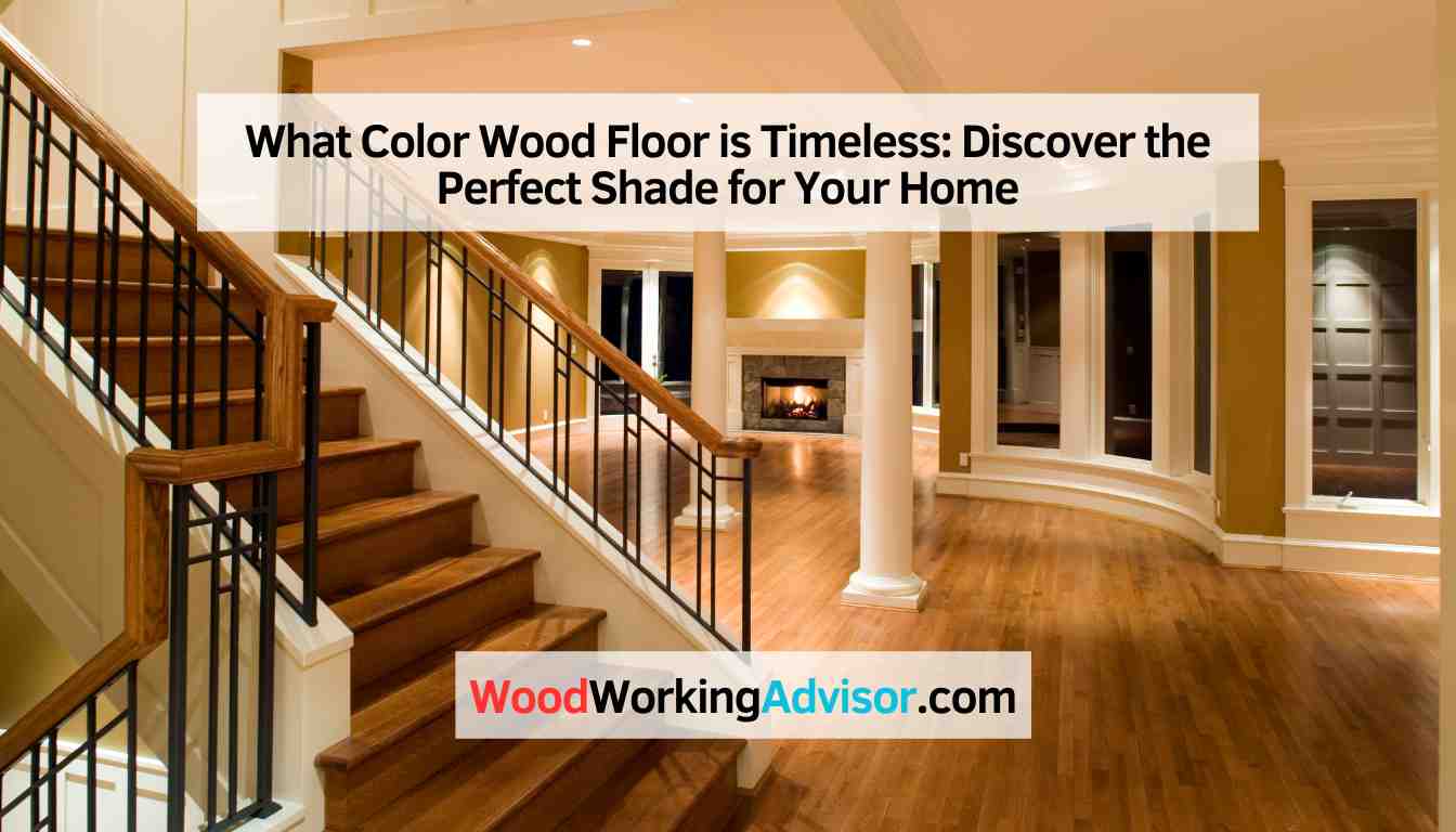 What Color Wood Floor is Timeless