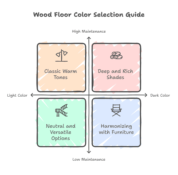 What Color Wood Floor is Timeless