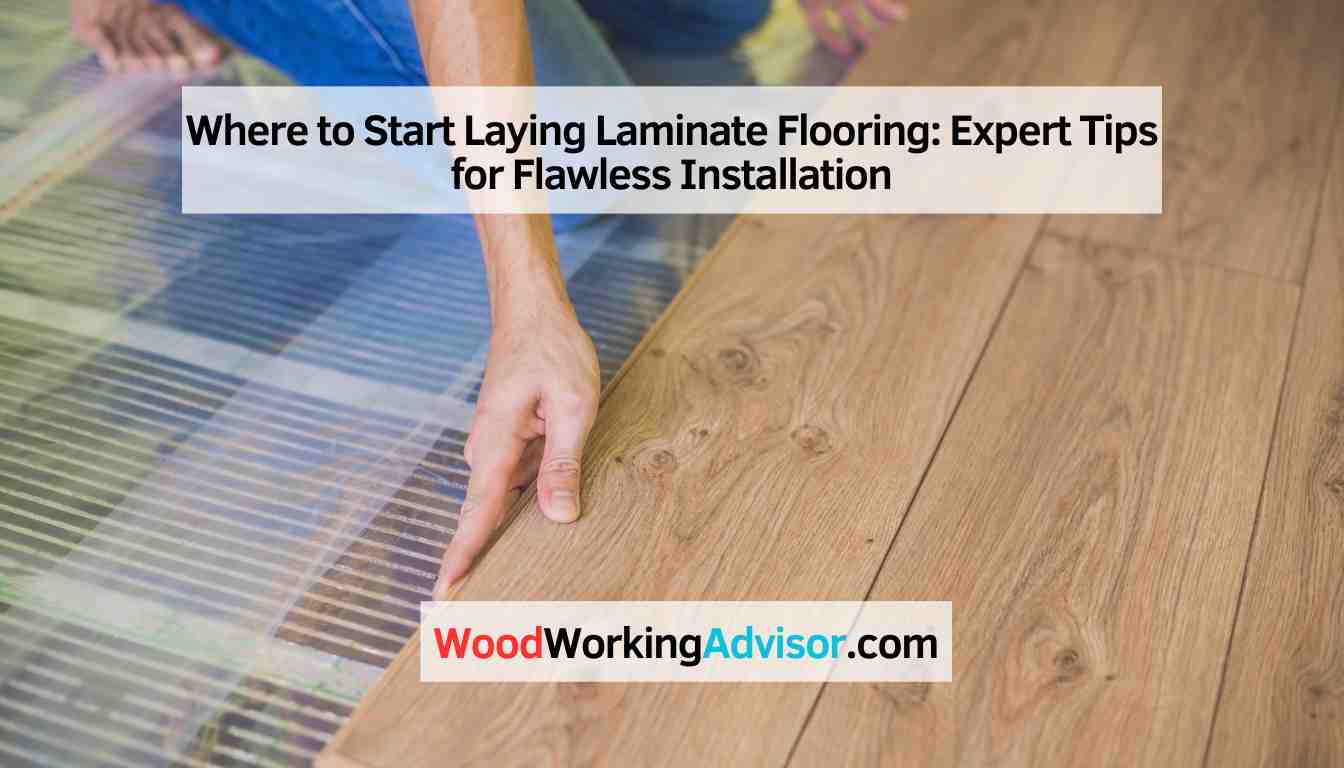 Where to Start Laying Laminate Flooring