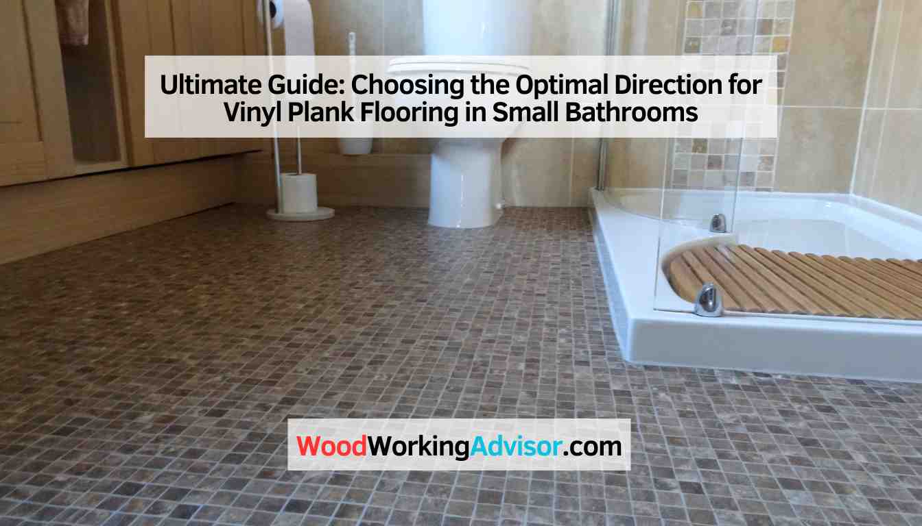 Which Direction for Vinyl Plank Flooring in Small Bathrooms
