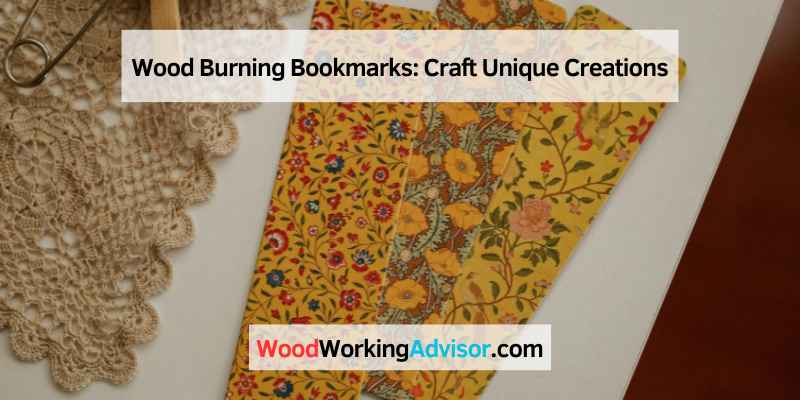 Wood Burning Bookmarks