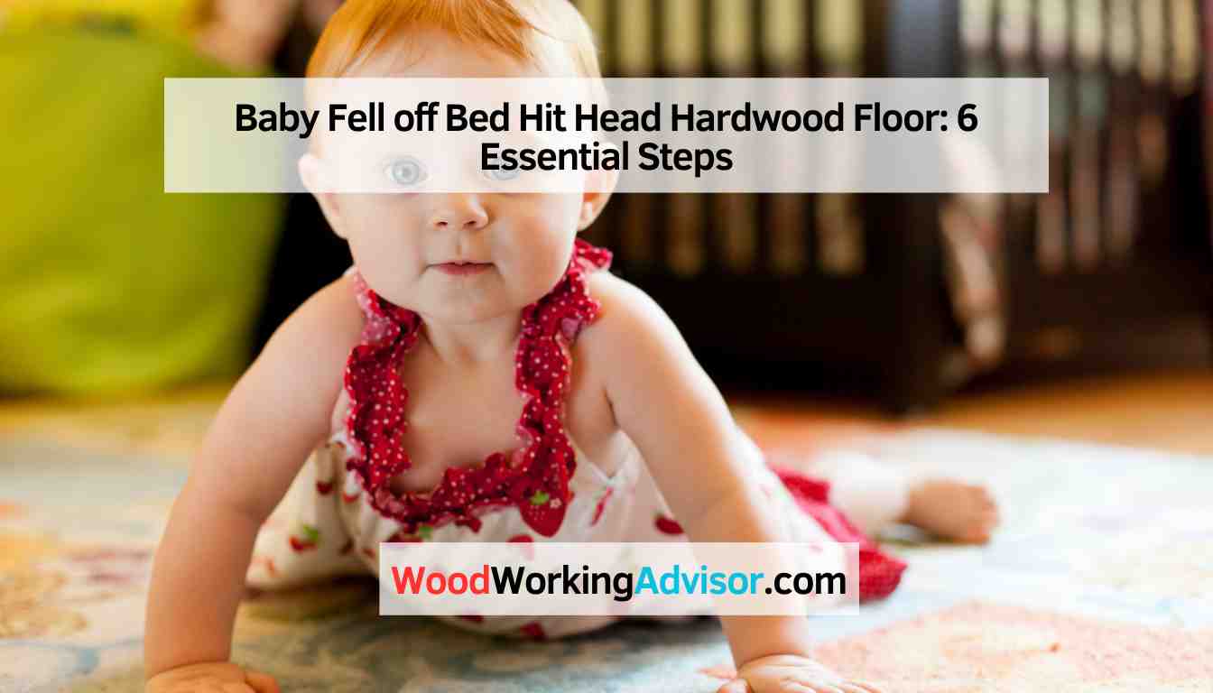 Baby Fell off Bed Hit Head Hardwood Floor