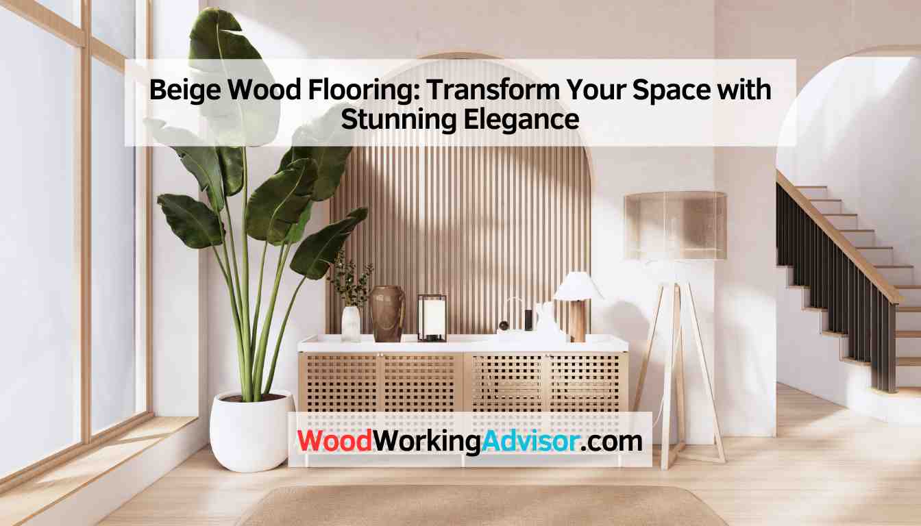 Beige Wood Flooring