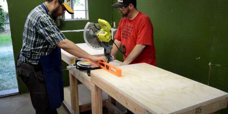 Building a Table for a Miter Saw