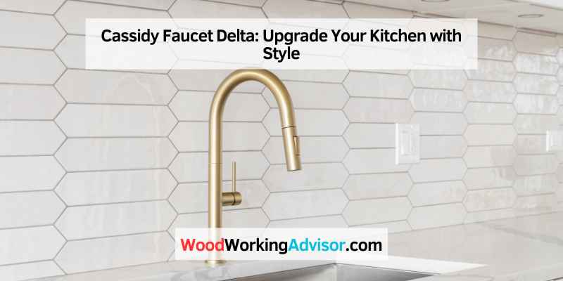 Cassidy Faucet Delta Upgrade Your Kitchen with Style