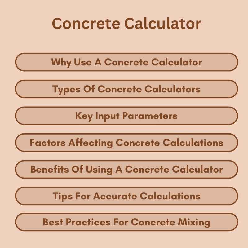 Concrete Calculator