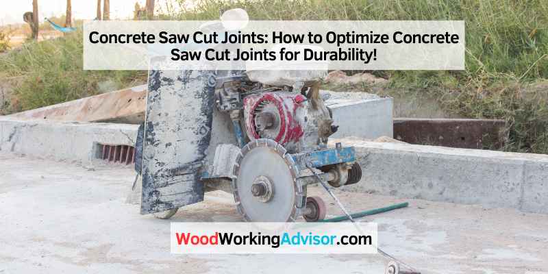 Concrete Saw Cut Joints