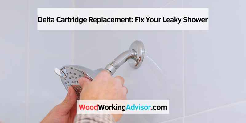 Delta Cartridge Replacement: Fix Your Leaky Shower