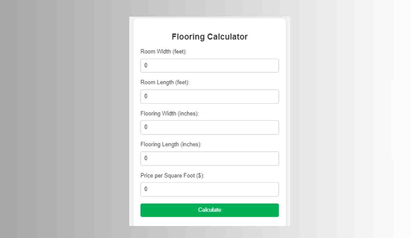 Flooring Calculator Lowes