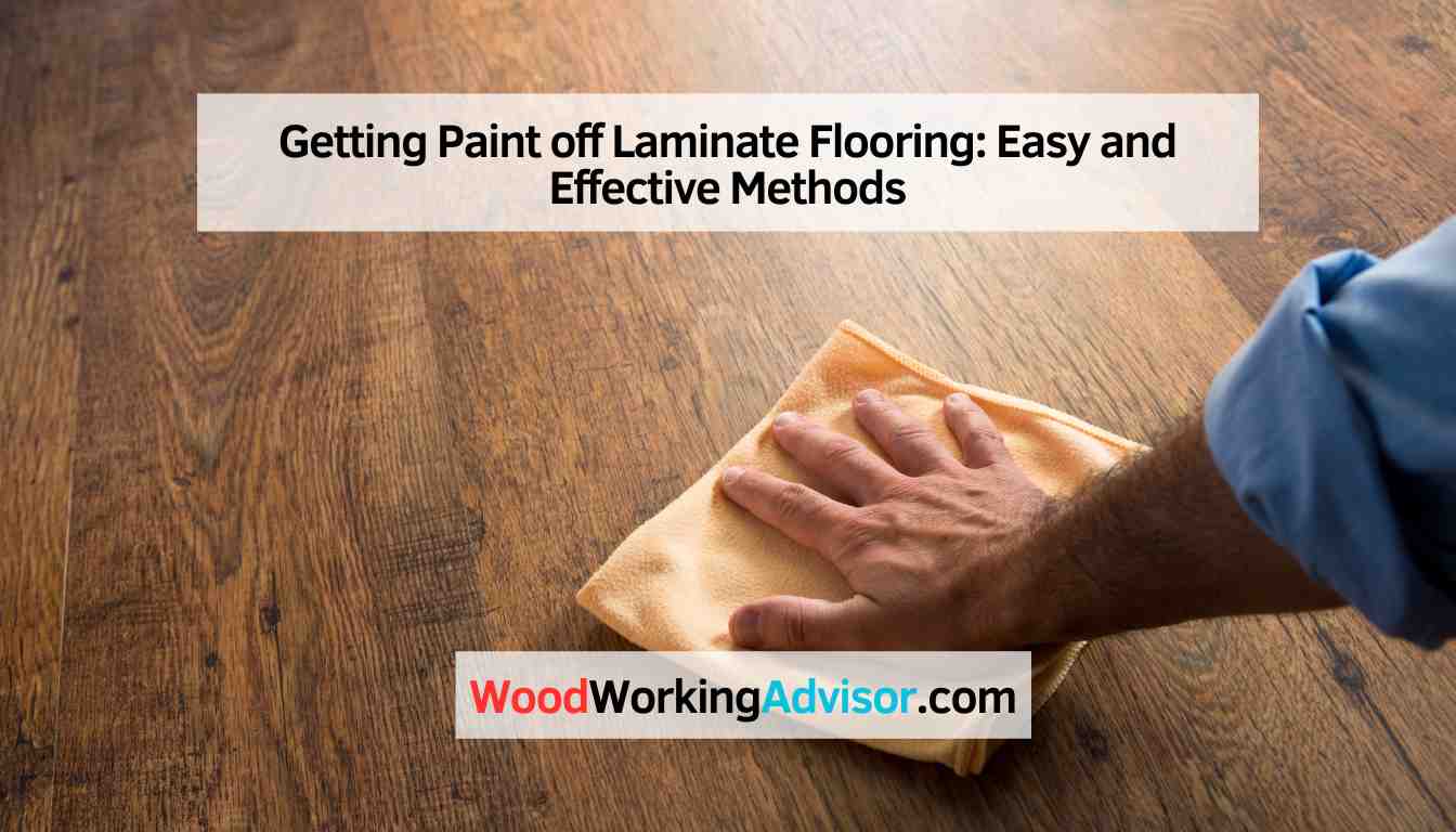 Getting Paint off Laminate Flooring