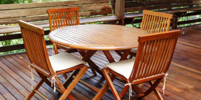 How To Refinishing Redwood Outdoor Furniture