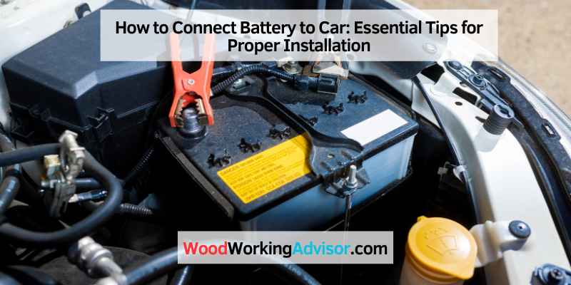 How to Connect Battery to Car