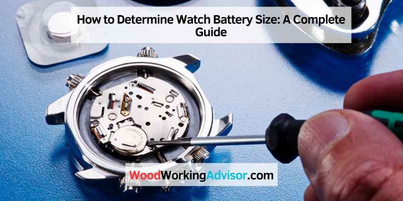 How to Determine Watch Battery Size: A Complete Guide