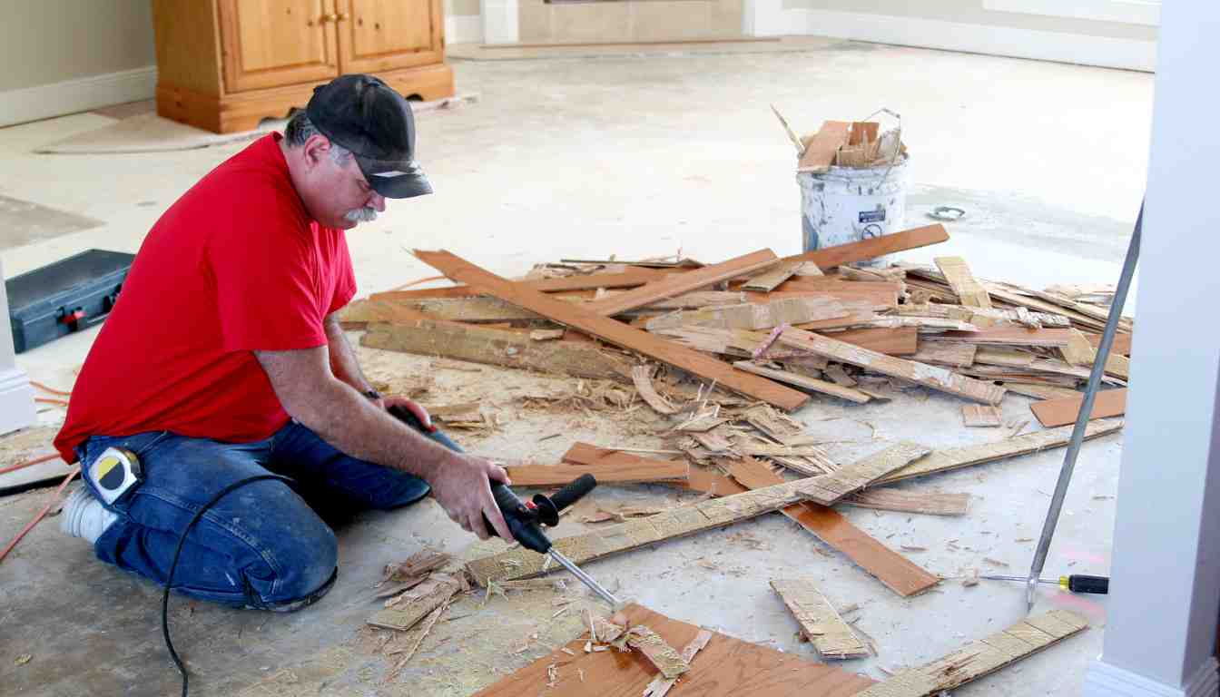 How to Easily Remove Wood Floor
