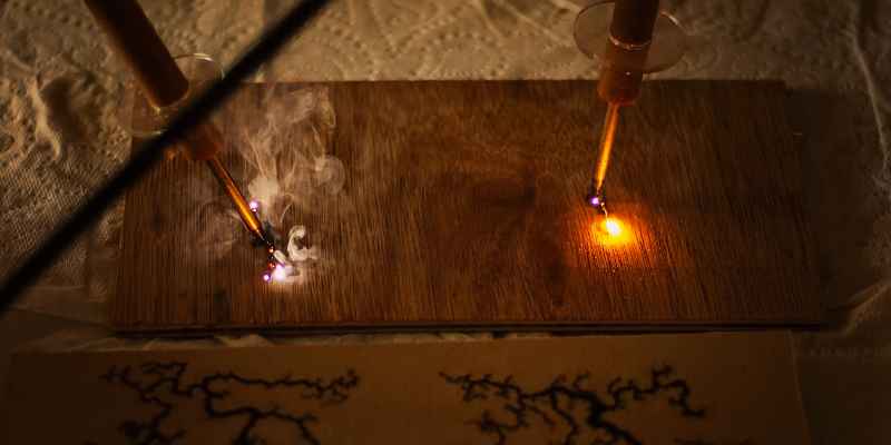 How to Making Lichtenberg Device for Burning Wood