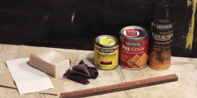 How to Remove Wood Stain Overspray