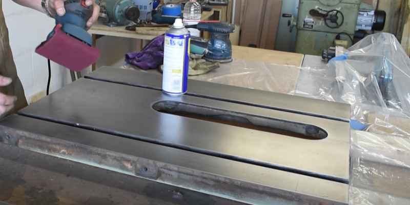 How to Restore a Table Saw Top