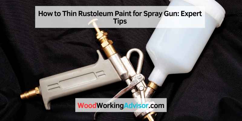 How to Thin Rustoleum Paint for Spray Gun