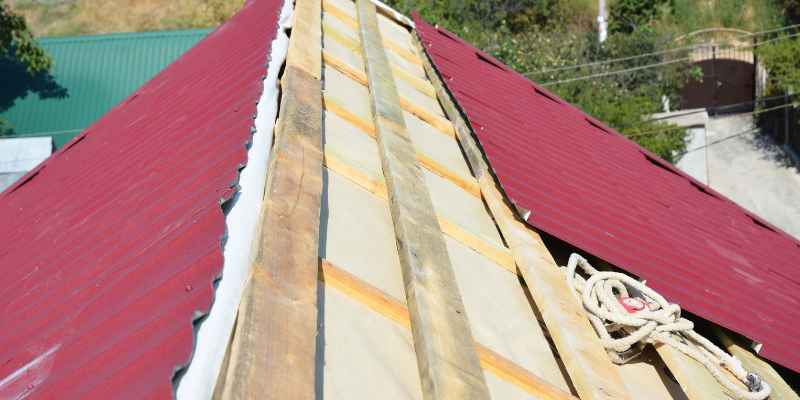 Leaky Metal Roof Repair