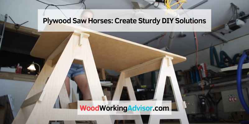 Plywood Saw Horses