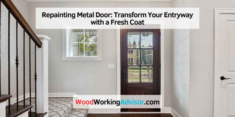 Repainting Metal Door: Transform Your Entryway with a Fresh Coat