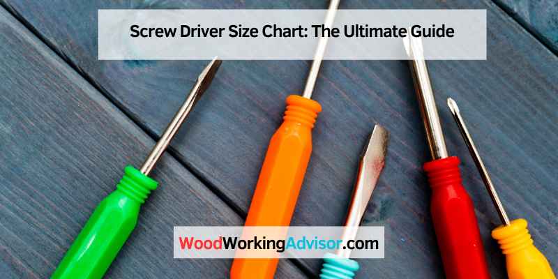 Screw Driver Size Chart