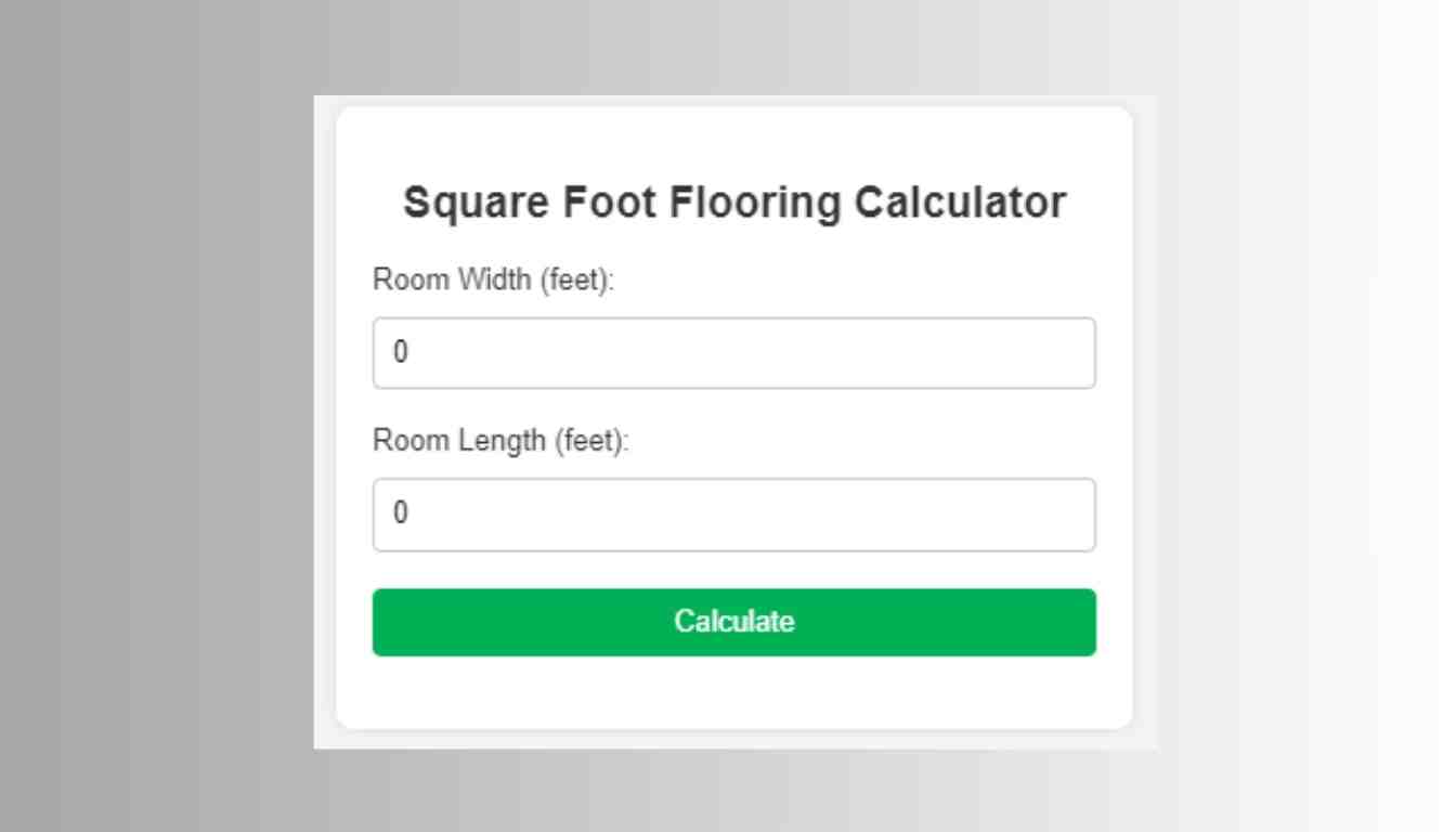 Square Foot Flooring Calculator