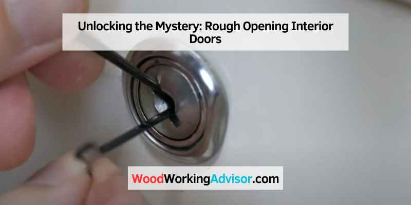 Unlocking the Mystery: Rough Opening Interior Doors