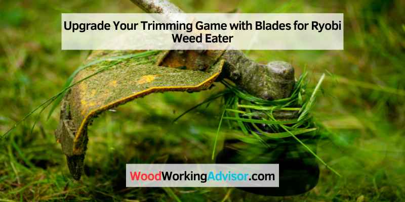 Upgrade Your Trimming Game with Blades for Ryobi Weed Eater