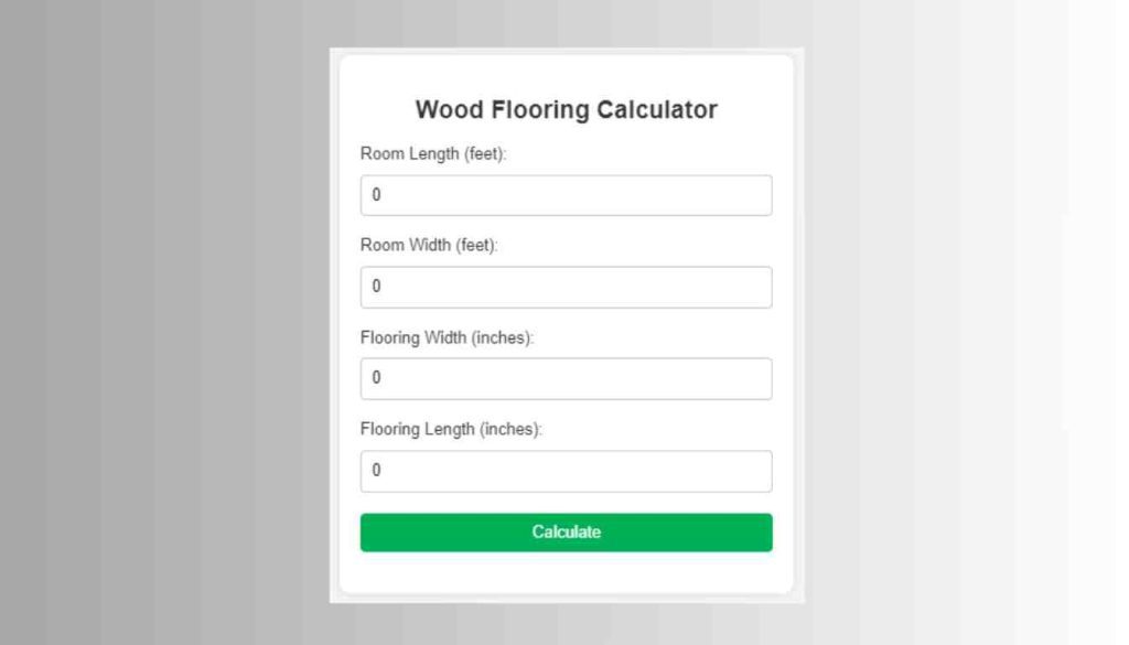 Wood Flooring Calculator Woodworking Advisor