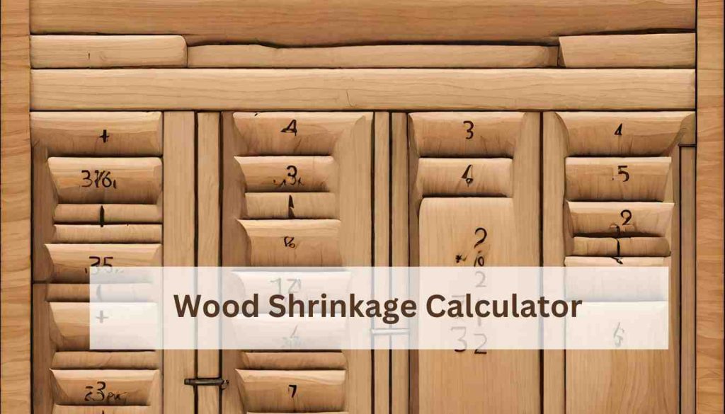 Wood Shrinkage Calculator Woodworking Advisor