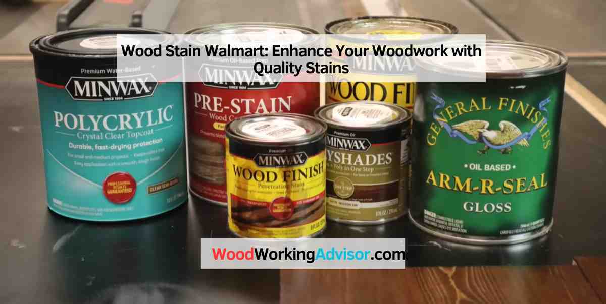 Wood Stain Walmart