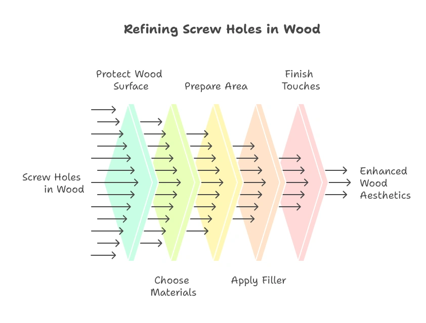 Plugging Screw Holes in Wood