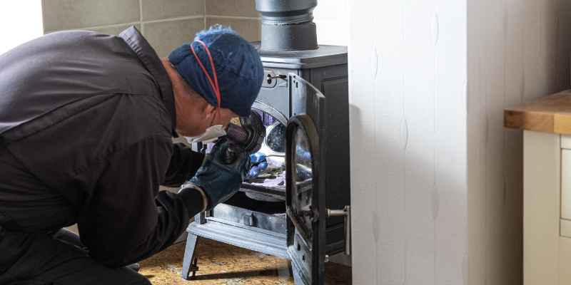 How to Sweep a Wood Stove Chimney