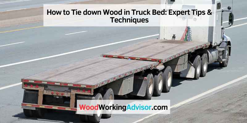 How to Tie down Wood in Truck Bed