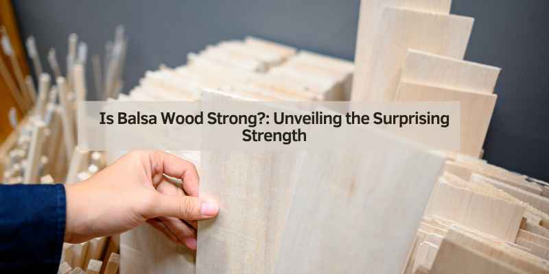 Is Balsa Wood Strong