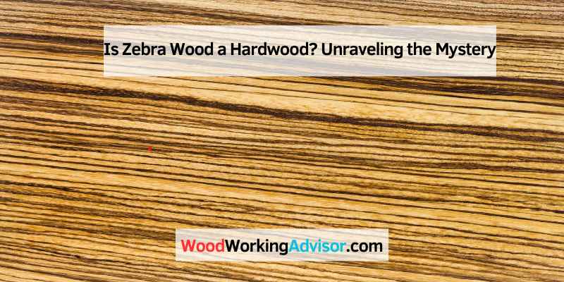 Is Zebra Wood a Hardwood