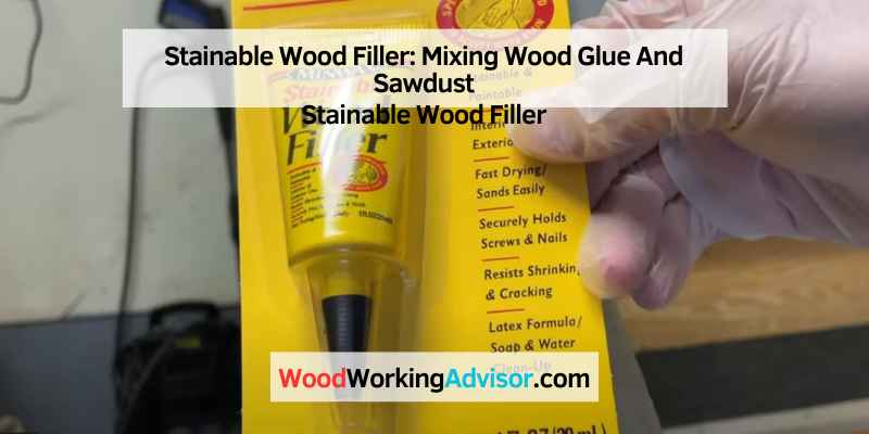 Stainable Wood Filler
