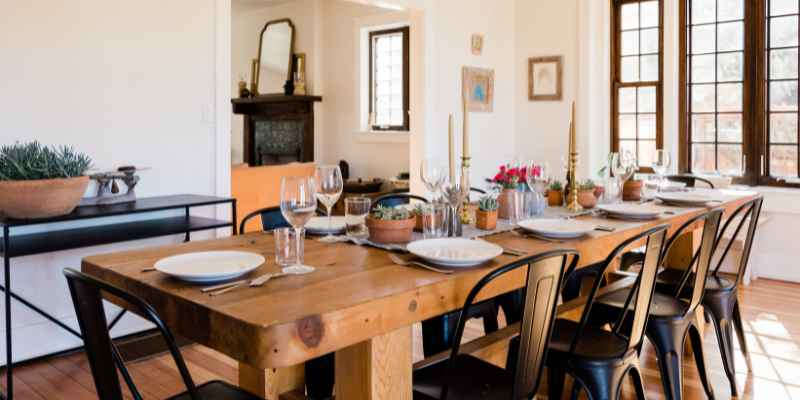 Upgrade your Dining Room with Corson 89 Live Edge Table